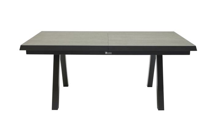 Ausziehtisch Vivera-Stone, anthrazit, inkl. Synchron-Auszug-02