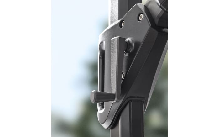Ampelschirm Levita, silber/anthrazit-02