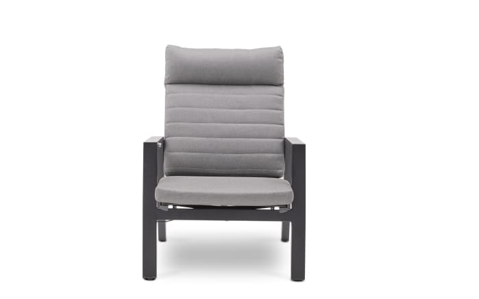 Loungesessel Ascella, Aluminiumgestell in anthrazit, mit manueller Rückenverstellung-02
