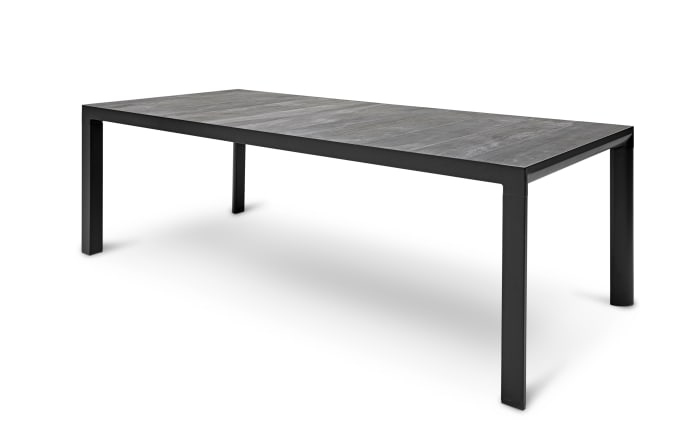 Esstisch Acarna, Teakholz/anthrazit, 180 cm-02