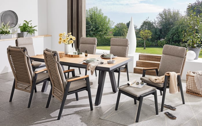 Gartenstuhl Latea, taupe/anthrazit, inkl. Verstellfunktion-08