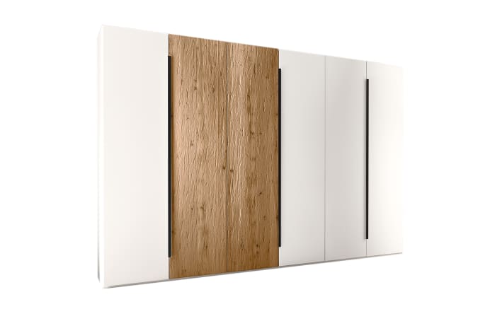 Kleiderschrank Zano, weiß/Balkeneiche-01
