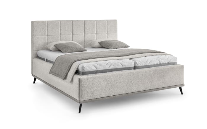 Polsterbett Stamford, grau, inkl. Sockelbeleuchtung-05