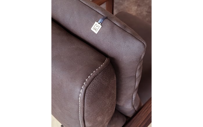 Leder Einzelsessel Jala, schoko, inkl. Kopfteilverstellung-03
