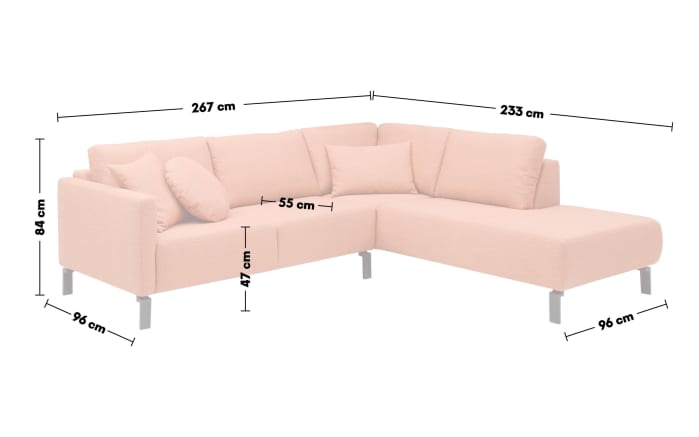 Wohnlandschaft MR 4530, orange-05