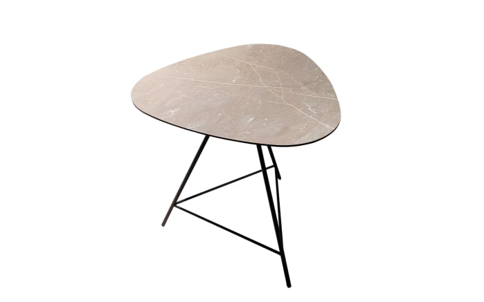 Beistelltisch Nara, Marmor Nachbildung/anthrazit-01
