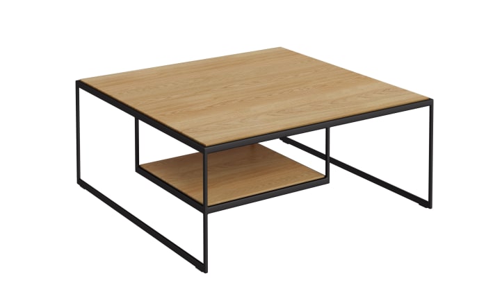 Couchtisch Toscana, Wildeiche/schwarz-01