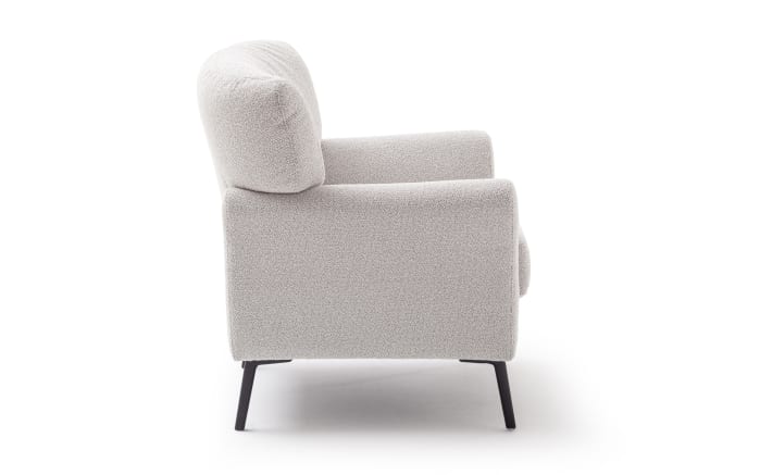 Sessel Amadeo, silber/beige-03