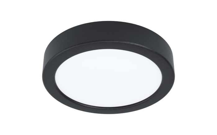 LED-Deckenleuchte Fueva 5, schwarz, 16 cm