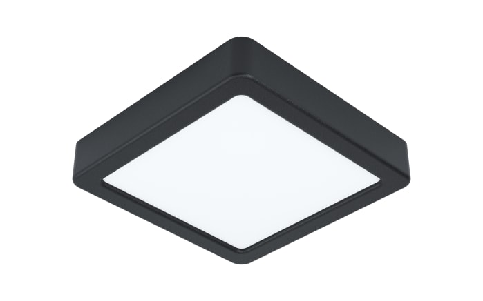 LED-Deckenleuchte Fueva 5, schwarz, 1350 Lumen, 16 cm