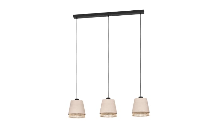 Pendelleuchte TABLEY, Leinen/Bambus, 3-flammig-01