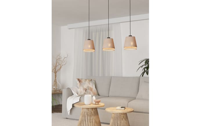 Pendelleuchte TABLEY, Leinen/Bambus, 3-flammig-03