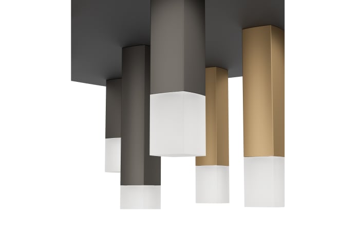 LED-Deckenleuchte ESTANTERIOS, schwarz/braun, inkl. Dimmfunktion -02