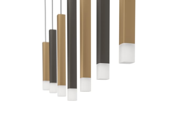 LED-Pendelleuchte ESTANTERIOS, schwarz/braun, inkl. Dimmfunktion -02