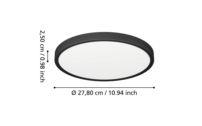 LED-Deckenleuchte Fueva 6, schwarz-03