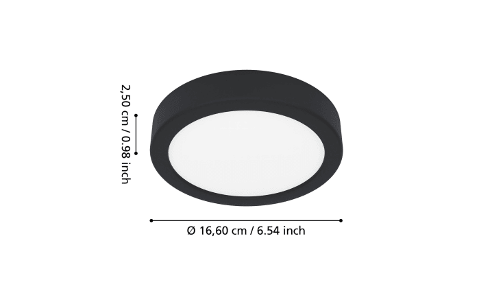 LED-Deckenleuchte Fueva 6, schwarz-03