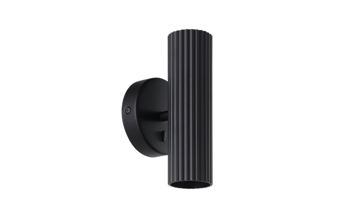 Wandleuchte Portillo, schwarz-01