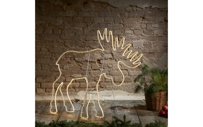 Silhouette Elchform Tapesil, transparent-02