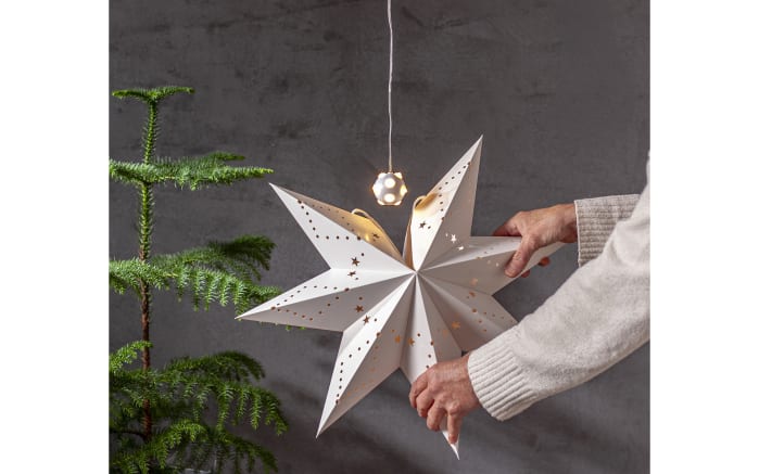 Lichterkette für Papiersterne Lighty, transparent, 150 cm-04