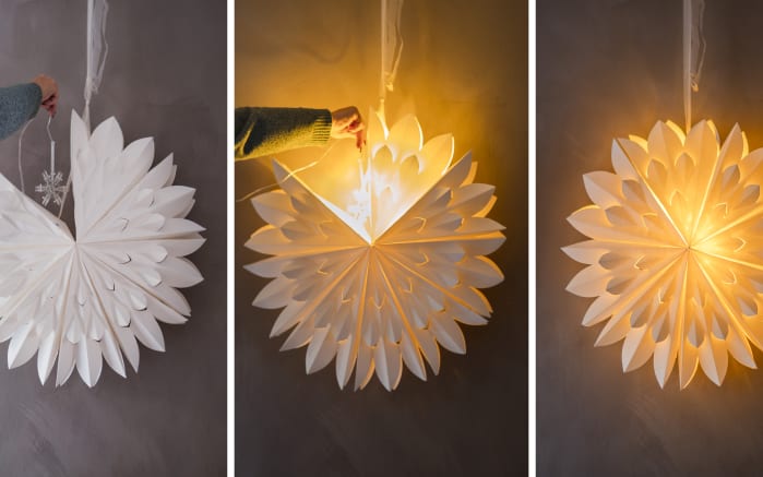 Lichterkette für Papiersterne Lighty, transparent, 150 cm-08