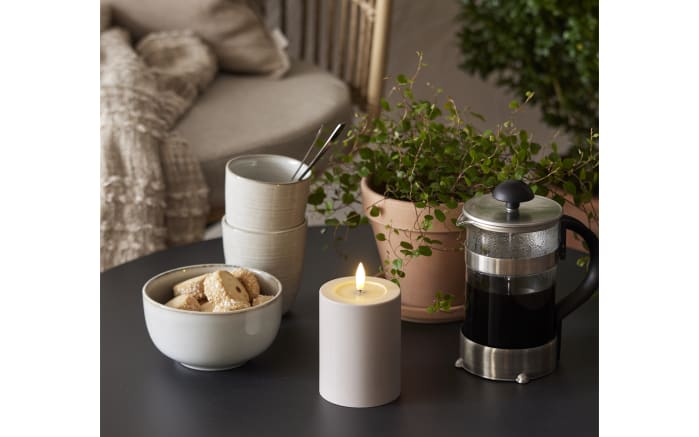Outdoor LED Kerze Flamme soft, beige, 12,5 cm-02