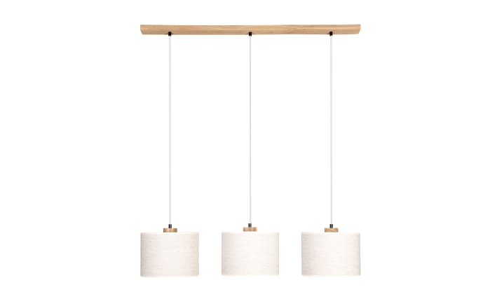 Pendelleuchte Belos, Eiche gölt/natur, 3-flammig, 26 cm-01