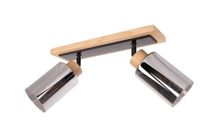 Deckenleuchte Bosco, holz, 2-flammig, 39 cm-01