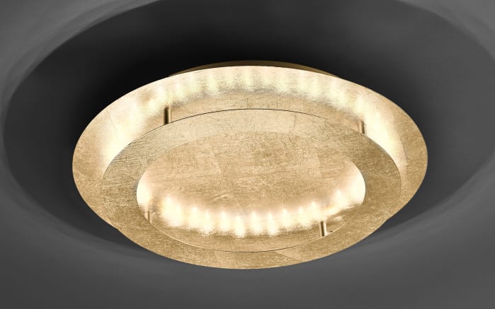 LED-Deckenleuchte Nevis, goldfarbig, 50 cm-03