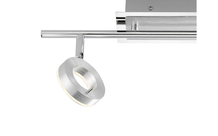 LED-Deckenleuchte Sileda, aluminium matt, 2-flammig, 55 cm-02