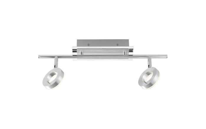 LED-Deckenleuchte Sileda, aluminium matt, 2-flammig, 55 cm-01