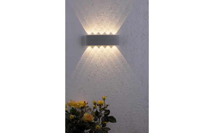 LED-Wandleuchte Carlo, silber, 10-flammig, 27 cm-05