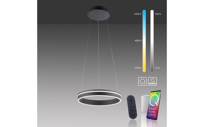 LED-Pendelleuchte Q-Vito, anthrazit, 40 cm-09