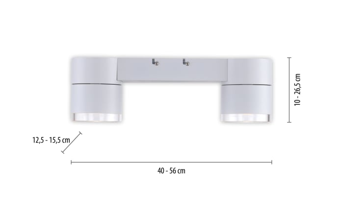 LED-Deckenleuchte Pure-Nola, weiß, 56 cm-04