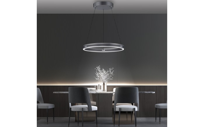 LED-Pendelleuchte Pure E-Clipse, grau, 240 cm-11