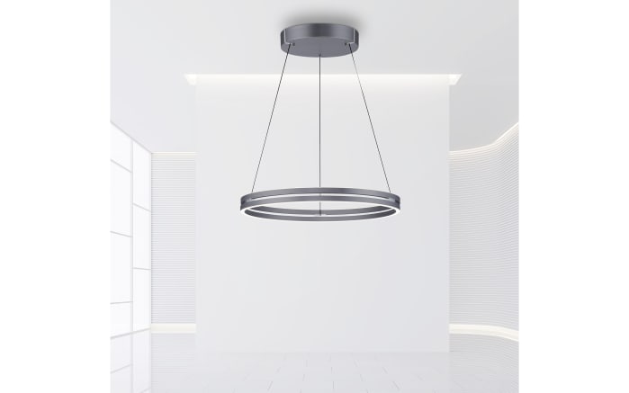 LED-Pendelleuchte Pure E-Clipse, grau, 240 cm-12