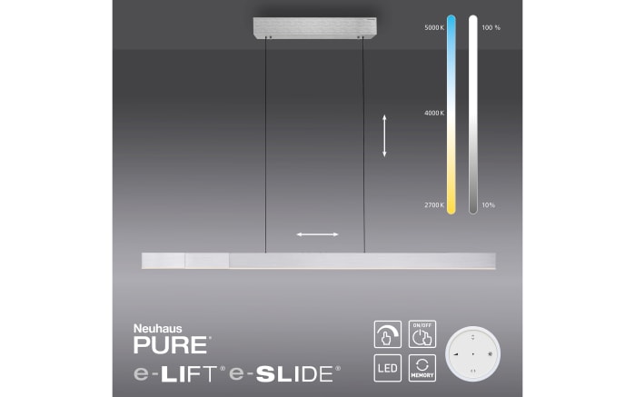 LED-Pendelleuchte Pure Moto-Rise, aluminiumfarbig, 120 cm-06