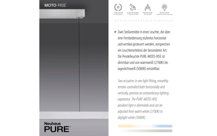 LED-Pendelleuchte Pure Moto-Rise, aluminiumfarbig, 120 cm-08