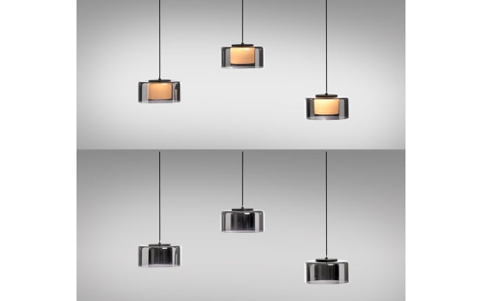 LED-Pendelleuchte Rika, schwarz, 3-flammig, 180 cm, inkl. Höhenverstellung-06
