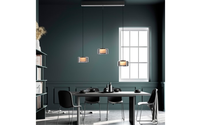 LED-Pendelleuchte Rika, schwarz, 3-flammig, 180 cm, inkl. Höhenverstellung-11