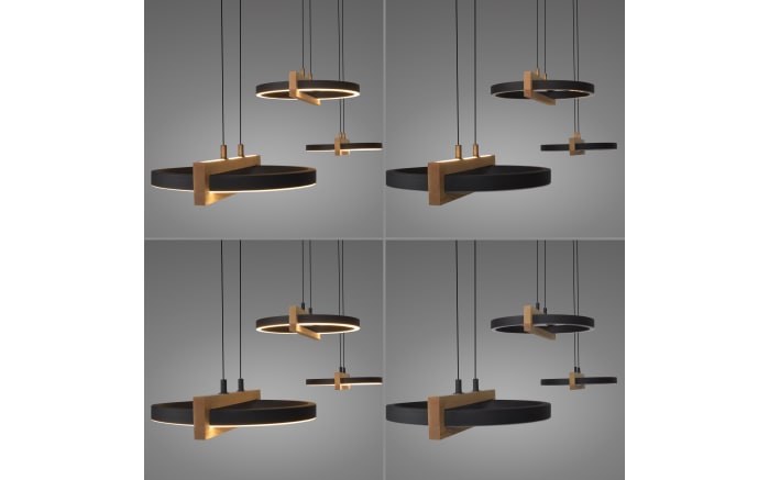 LED-Pendelleuchte Mondo Famera, holz/schwarz, 3-flammig, inkl. CCT und Fernbedienung-05