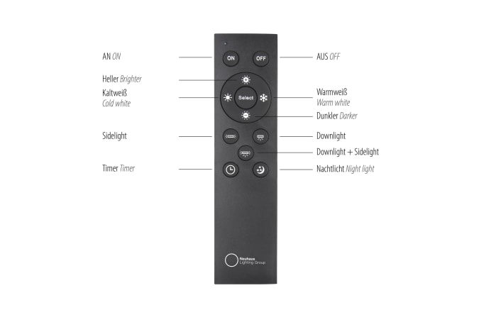 LED-Deckenleuchte Mondo Famera, holz/schwarz, inkl. CCT und Fernbedienung-08