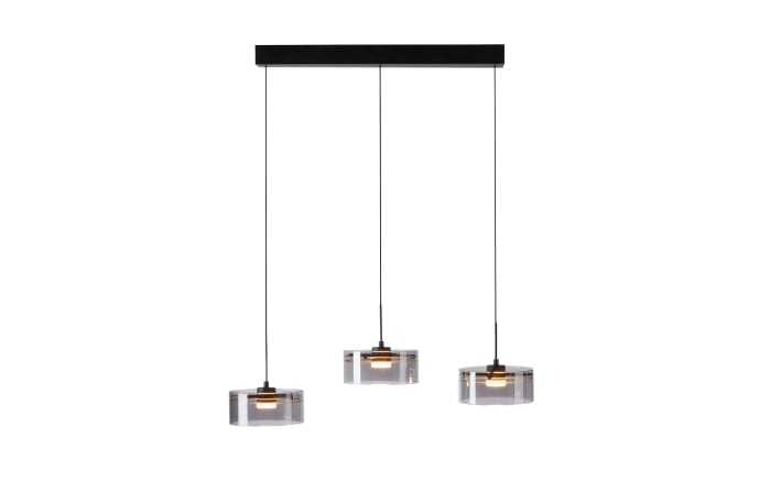 LED-Pendelleuchte Mondo Karena, schwarz, 3-flammig, inkl. Memoryfunktion-01