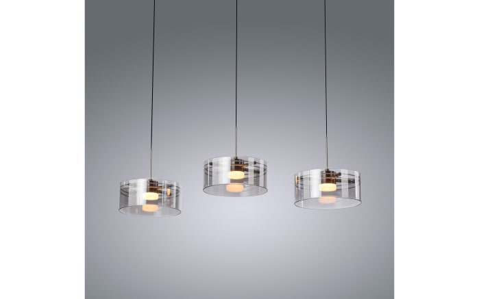 LED-Pendelleuchte Mondo Karena, stahlfarbig, 3-flammig, inkl. Memoryfunktion-03