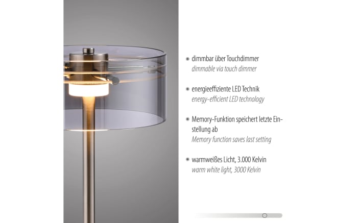 LED-Tischleuchte Mondo Karena, stahlfarbig, inkl. Dimmfunktion-03