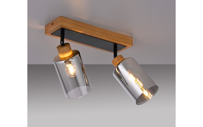 Deckenleuchte Monika, holz, 2-flammig-07