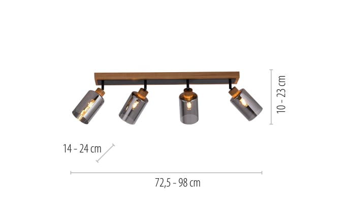 Deckenleuchte Monika, holz, 4-flammig-02