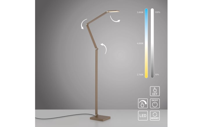 LED-Stehleuchte Samsky, bronze, inkl. CCT Funktion-06