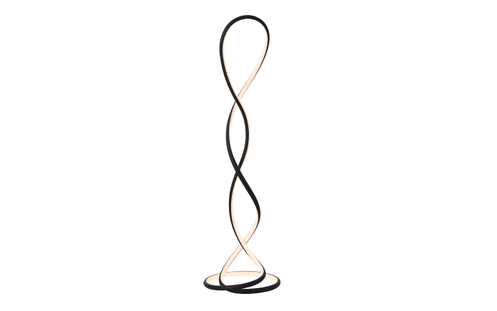 LED-Stehleuchte Twist, schwarz-01