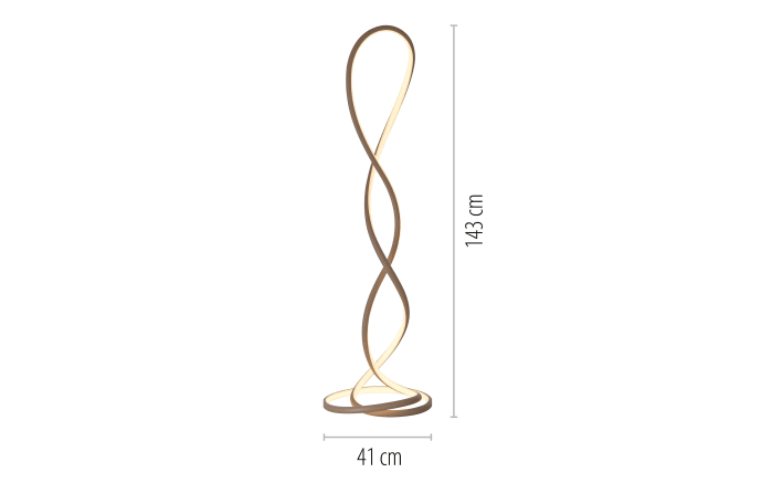 Stehleuchte Twist, sandfarbig, inkl. Dimmfunktion-02