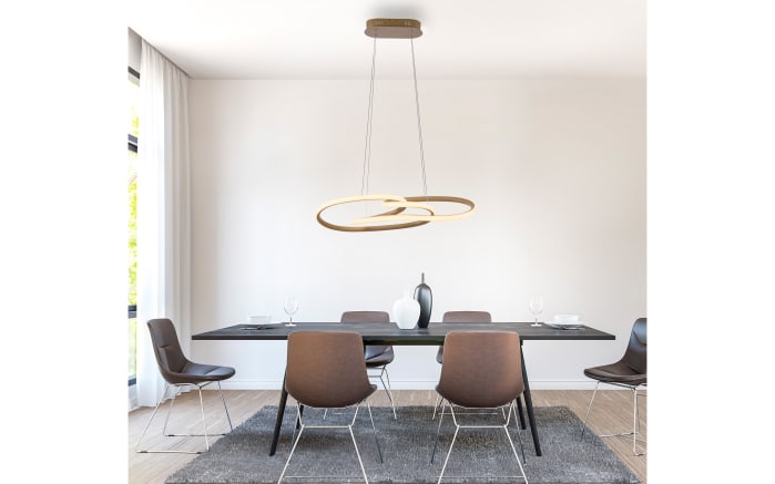 LED-Pendelleuchte Twist, sandfarbig, inkl. Memoryfunktion-10